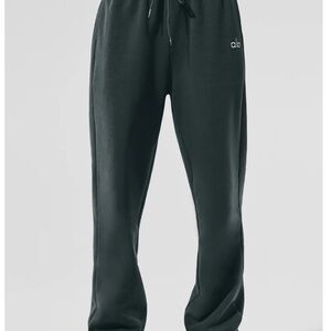 ALO Yoga Charcoal Green Joggers